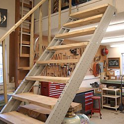 Garage Stair Stringers By Fast Stairs Com