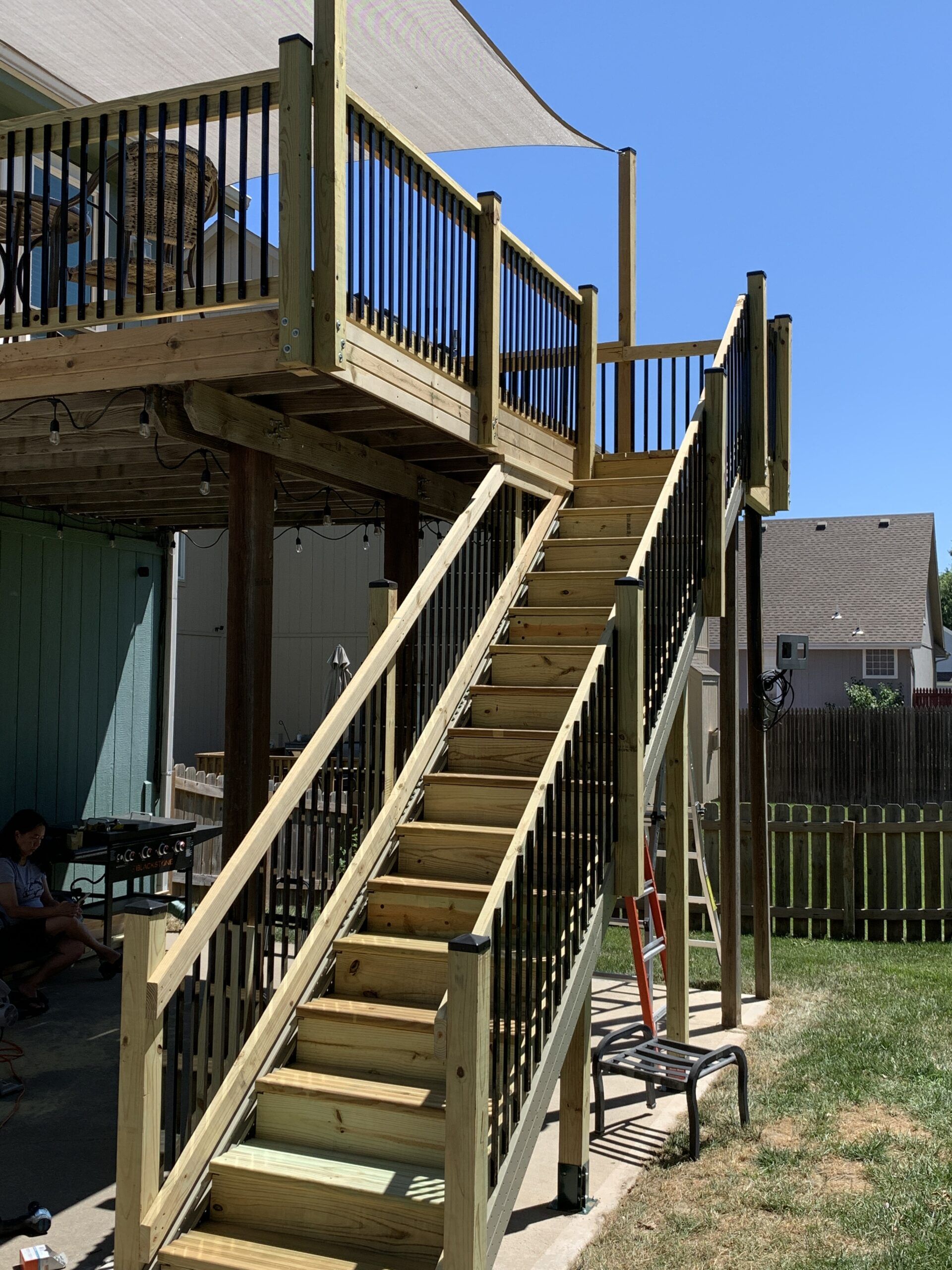 Deck Stair Stringers By Fast Stairs Adjustable Easy To Install